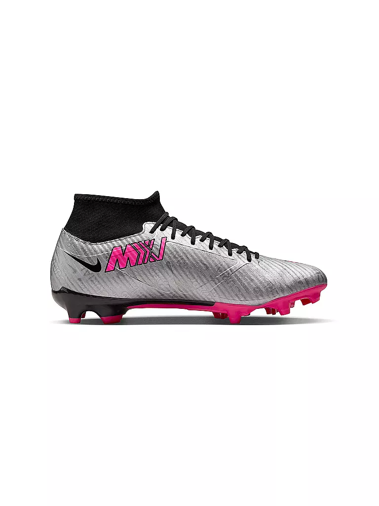 NIKE FuBballschuhe Zoom Mercurial Superfly 9 Academy XXV MG silber